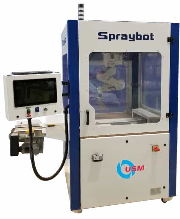 Spraybot - footwear manufacturing machine